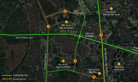 Tâm điểm đô thị tương lai Tây Hà Nội định hình từ tuyến metro số 5