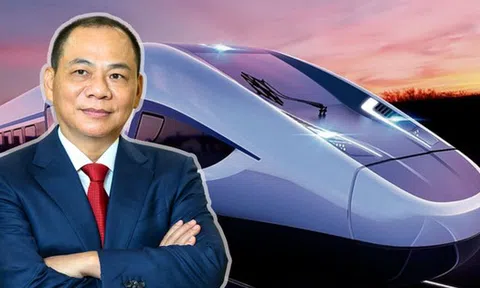 Bộ Xây dựng cho ý kiến về Dự án đường sắt tốc độ cao 153.000 tỷ đồng nối hai siêu dự án của tỷ phú Phạm Nhật Vượng do Vinspeed đề xuất