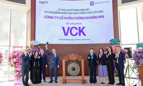 Cổ phiếu VCK của Chứng khoán VPS chính thức niêm yết trên HOSE