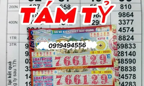 Xổ số miền Nam: Thêm người trúng độc đắc tại Vĩnh Long vào tối 15-12