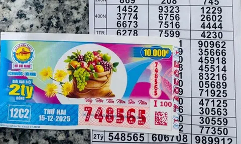 Xổ số miền Nam: Bất ngờ với giải độc đắc của vé số TPHCM, Đồng Tháp và Cà Mau