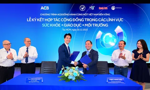 ACB công bố mô hình phát triển bền vững theo hướng tạo giá trị chung cho cộng đồng Việt Nam