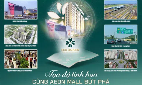 Eco Garden và sức bật thương mại từ Aeon Mall Bắc Giang
