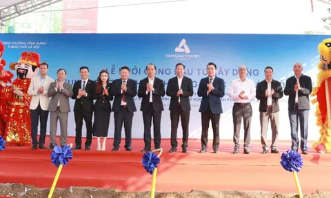 Khởi công 2 tuyến đường theo phương thức đối tác công tư tại phường Vĩnh Hưng, Hà Nội