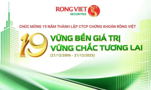 Chứng khoán Rồng Việt kỷ niệm 19 năm “Vững bền giá trị - Vững chắc tương lai”