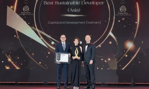 CapitaLand Development nhận giải Nhà phát triển BĐS bền vững xuất sắc