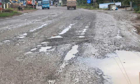 Quốc lộ 14B nát như tương, dân ngao ngán dự án cải tạo gần 780 tỷ thi công ì ạch