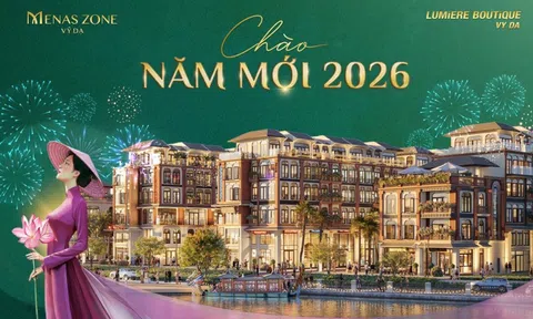 Menas Zone Vỹ Dạ: Hé lộ Countdown 2026, vận hành thử nghiệm khách sạn Lumiere Boutique Vỹ Dạ