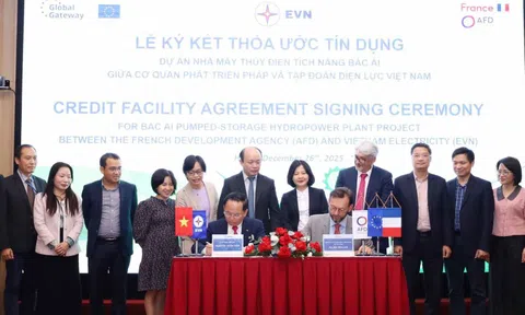 EVN và AFD ký tín dụng cho thủy điện tích năng đầu tiên của Việt Nam