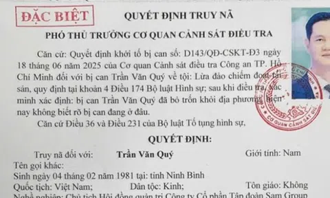 Truy nã đặc biệt Chủ tịch HĐQT Công ty Cổ phần Tập đoàn Sam Group
