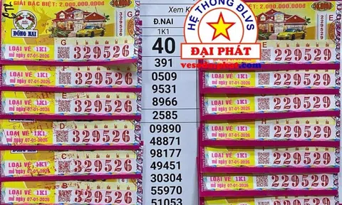 Xổ số miền Nam: Đại lý đang tìm người trúng độc đắc 23 tờ vé số ở TPHCM