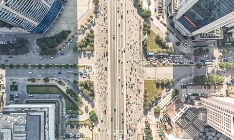 Hiện trạng khu vực dự kiến xây hầm chui 6 làn xe ở phía Tây Hà Nội