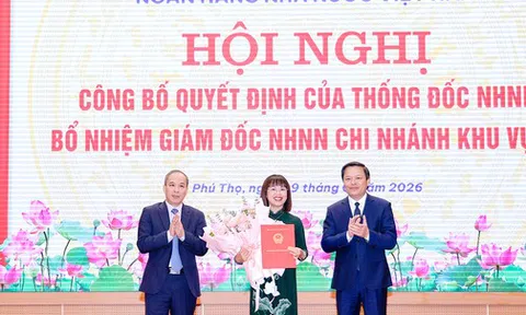 Bà Trương Thu Hòa làm Giám đốc NHNN Chi nhánh Khu vực 4