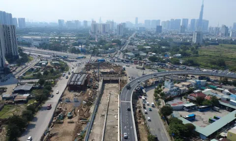 Hầm chui cuối cùng tại nút giao hiện đại nhất TP.HCM trước ngày thông xe