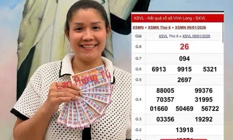 Xổ số miền Nam: Độc đắc trúng liên tục ở Tây Ninh, TPHCM, Vĩnh Long và Cần Thơ