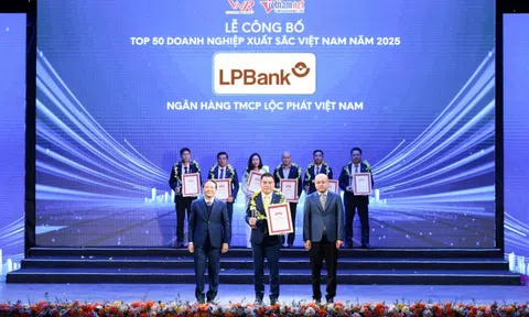 LPBank ghi dấu ấn trong 50 doanh nghiệp xuất sắc Việt Nam 2025