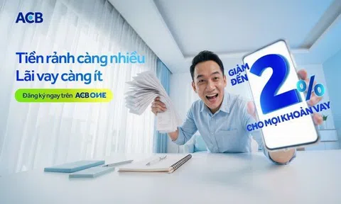 ACB triển khai giải pháp giảm lãi suất vay từ dòng tiền nhàn rỗi