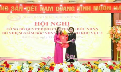 Bổ nhiệm Giám đốc Ngân hàng Nhà nước Khu vực 6