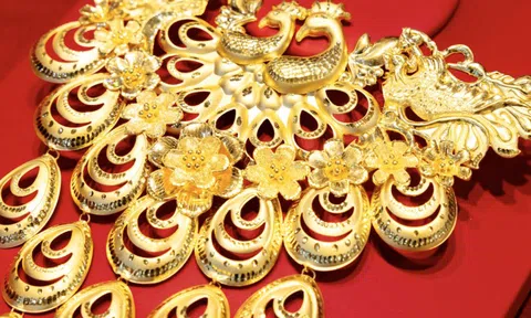 Sáng 14-1, giá vàng miếng SJC, vàng nhẫn cùng tăng tiếp