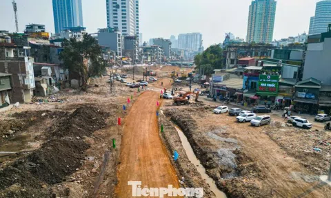 Toàn cảnh tuyến Vành đai 1 đoạn Hoàng Cầu – Voi Phục ngày thông xe kỹ thuật