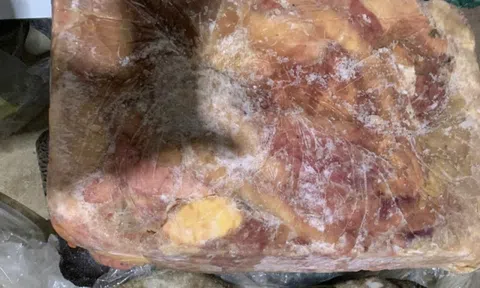 TPHCM: Phát hiện gần 18 tấn lòng bò không rõ nguồn gốc