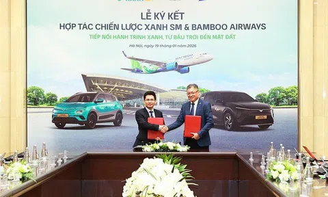 Xanh SM của tỷ phú Phạm Nhật Vượng bắt tay với Bamboo Airways của FLC