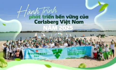 Hành trình phát triển bền vững của Carlsberg Việt Nam năm 2025