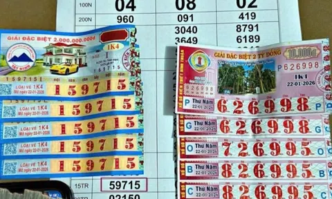 Xổ số miền Nam chưa tìm ra chủ nhân 3 giải độc đắc