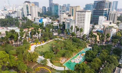 Diện mạo công viên trên 1,4 ha đất vàng Nhà thi đấu Phan Đình Phùng