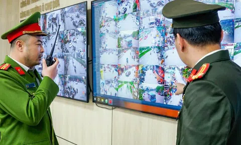 Công an phường ở Hà Nội thiết lập 'thế trận' gần 200 camera để xử lý vi phạm lấn chiếm vỉa hè