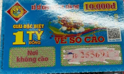 Lộ diện chủ nhân trúng độc đắc xổ số cào Cần Thơ đợt 3