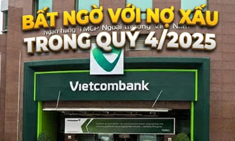 Đẳng cấp như Vietcombank: Tất cả các nhóm nợ xấu đều giảm rất mạnh