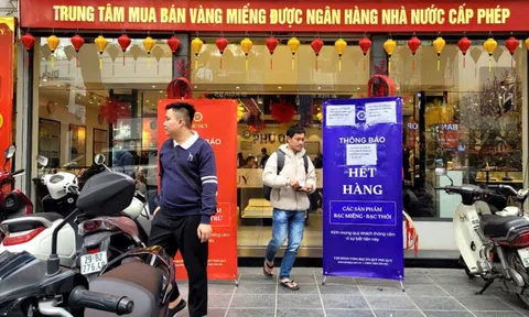 Mở van vàng tích trữ