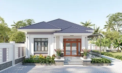 Mẫu biệt thự mini sân vườn hiện đại đứng đầu xu hướng 2026