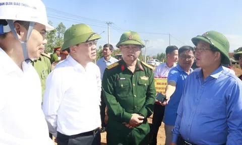 Phó Thủ tướng Hồ Quốc Dũng kiểm tra cao tốc Quy Nhơn – Pleiku thi công xuyên Tết