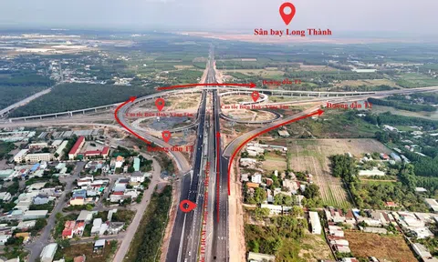 'Chạy nước rút' kết nối hạ tầng sân bay Long Thành