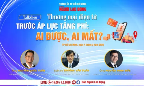 Sắp diễn ra talkshow: "Thương mại điện tử trước áp lực tăng phí: Ai được, ai mất?"