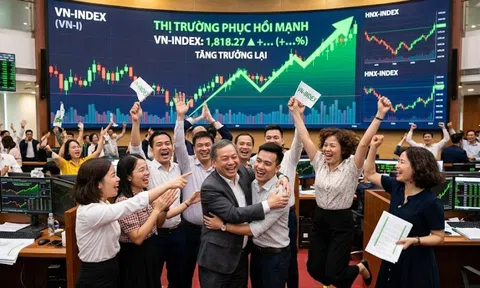 Chứng khoán ngày 4-3: Rơi tự do gần 50 điểm rồi bật xanh, một cổ phiếu bất ngờ “tím lịm”