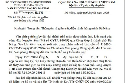 Đà Nẵng: Người dân bức xúc vì hồ sơ trễ hẹn, còn yêu cầu phải "liên hệ chừng chừng"