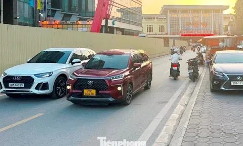 Hà Nội cấm xe đi đường Trần Hưng Đạo để thi công metro