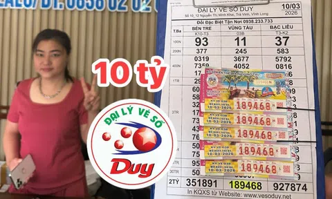 Xổ số miền Nam: Chiều 12-3, xuất hiện 11 vé trúng giải độc đắc