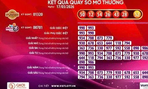 Xổ số Vietlott có vé trúng giải Jackpot 2
