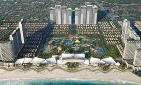 Doanh nghiệp của tỷ phú Trần Bá Dương bắt đầu thi công 2 tòa tháp cao tới 40 tầng trong khu đô thị 37.000 tỷ của Sun Group tại thành phố giàu nhất Việt Nam