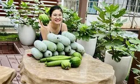 Mẹ 4 con xây "nông trại mini" giữa lòng Hà Nội, mỗi lần lên vườn là quên hết ưu phiền