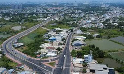 Hình ảnh dự án mở rộng Quốc lộ 50 tăng tốc về đích