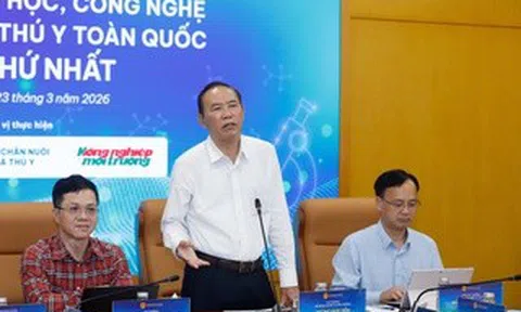 Lần đầu tổ chức hội nghị khoa học công nghệ chăn nuôi và thú y cấp quốc gia