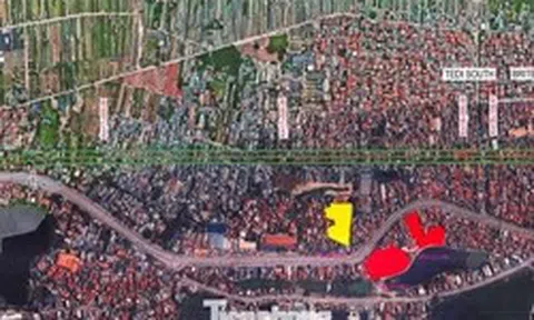 Chi tiết hướng tuyến của Trục đại lộ cảnh quan sông Hồng đi qua các phường nội đô Hà Nội