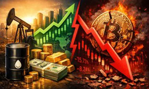 Chỉ 4 loại tài sản tăng giá từ đầu năm, Bitcoin dẫn đầu chiều giảm
