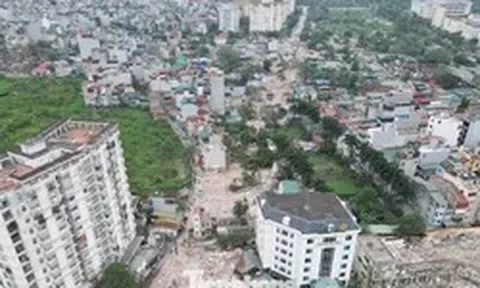 'Đục' thông tuyến đường nối đường Tam Trinh với đường Giải Phóng