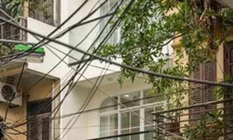 Những 'đường cong mềm mại' tạo dấu ấn cho nhà mặt ngõ